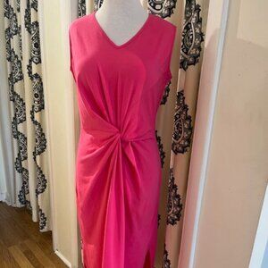 Duffield Lane Delia Dress: Raspberry